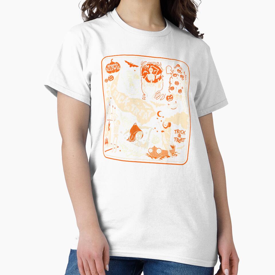 VINTAGE HALLOWEEN NIGHT by Yinny Design