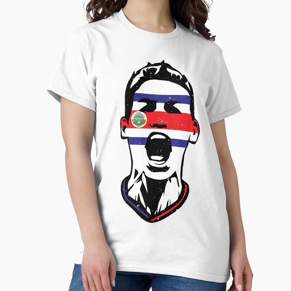 Costa Rica Team 2018 Fan Flag Face by screenworks