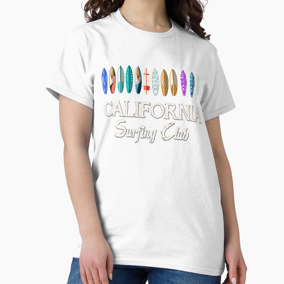 California Surfing Club by PopArtDesigns