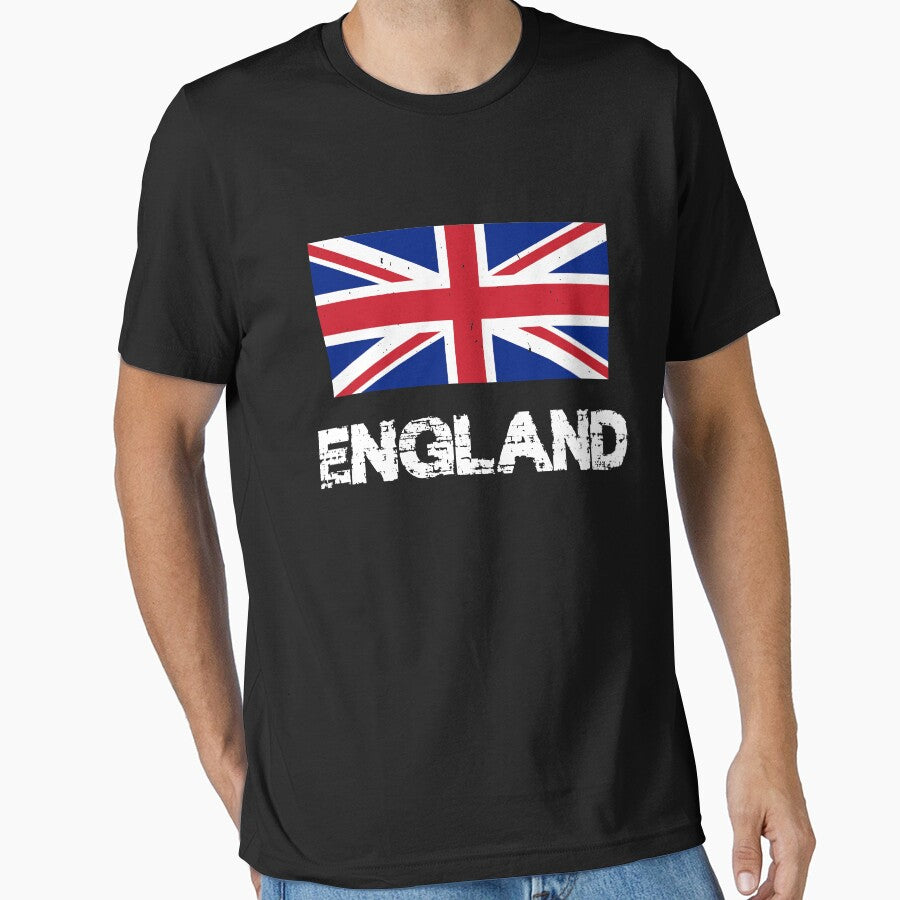 England National Pride British Flag Design by AllStarMerch