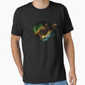 Tanzania Flag & African Lion Picture   Tanzanian Pride T Shirt by ockshirts