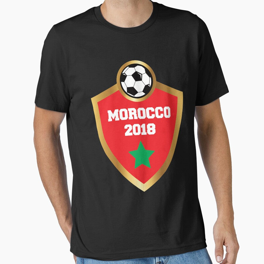 Morocco 2018 National Soccer Team Design by AllStarMerch