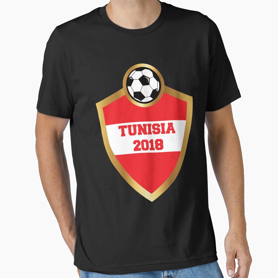 Tunisia 2018 National Soccer Team Design by AllStarMerch