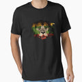 Myanmar Flag & African Lion Picture   Burmese Pride T Shirt by ockshirts