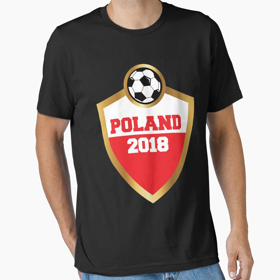 Poland 2018 National Soccer Team Design by AllStarMerch