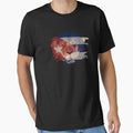 Cuba Flag & African Lion Picture   Cuban Pride T Shirt by ockshirts