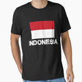 Indonesia National Pride Indonesian Flag Design by AllStarMerch