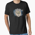 Guatemala Flag & African Lion Picture   Guatemalan Pride T Shirt by ockshirts