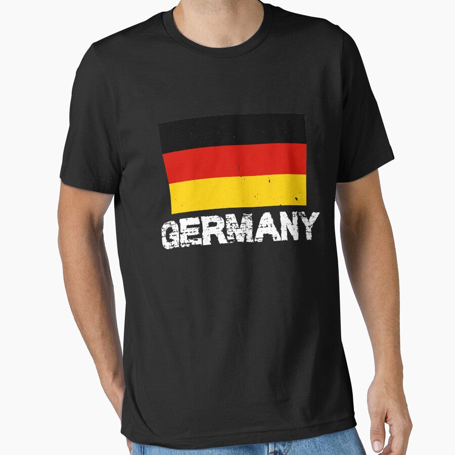 Germany National Pride German Flag Design by AllStarMerch
