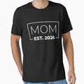 Funny 1st Time Mom EST 2026 New Mom New First Mothers Day by OlakunleOloroz
