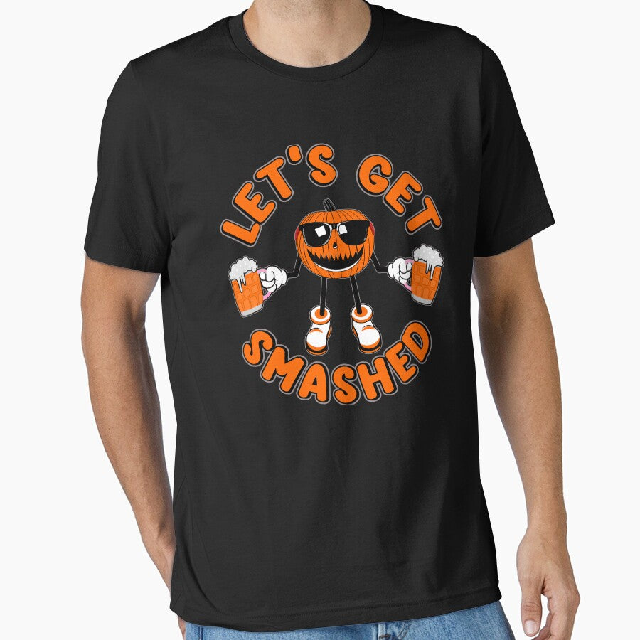 Let's Get Smashed - T-shirt Design - Sticker Redbubble by bluehatgraphics