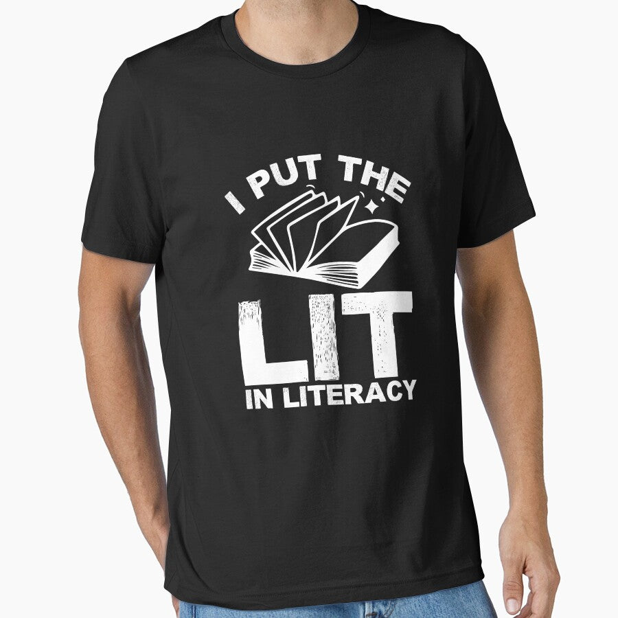 I Put The Lit In Literacy Back To School Literacy Coach Gear by DynamicDesign