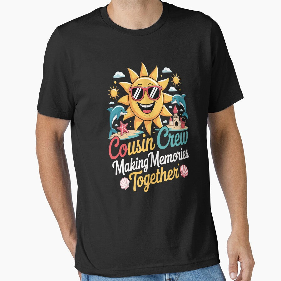 Cousin crew 2025 Summer Vacation Beach Family Trips Matching by orlodrake