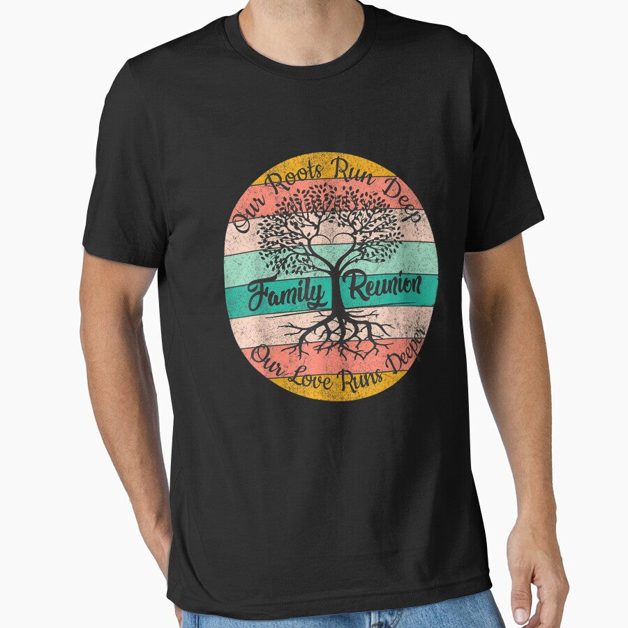 Retro Our Roots Run Deep Vintage Matching Family Reunion by vergiebee