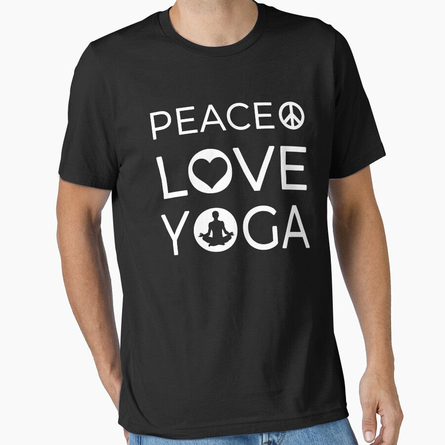 Peace Love Yoga by teeperfect