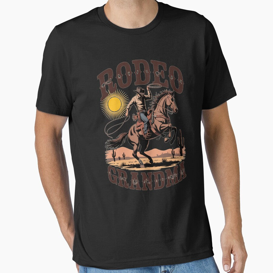 Rodeo Grandma Western Cowboy Family Matching Mother'S Day by Patricsselin