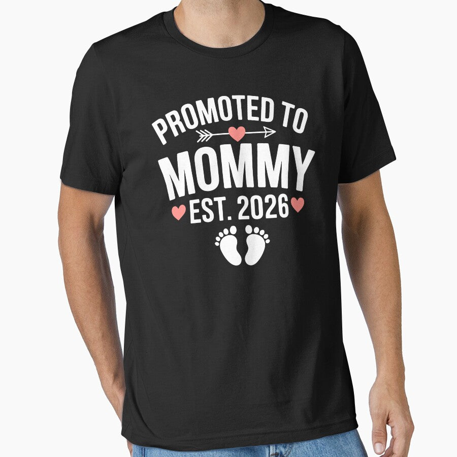Promoted To Mommy Est 2026 by CharmiA Fox