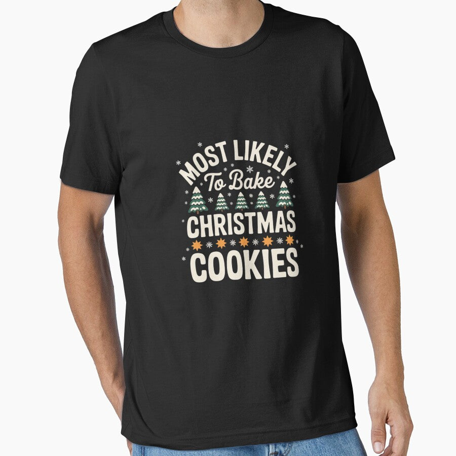 Most likely to bake Christmas cookies matching family baker by MarkLeedsArt