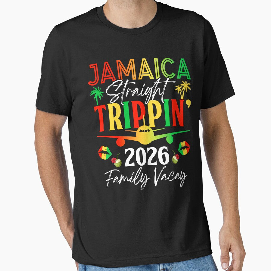 Jamaica Straight Trippin 2026 Family Vacay Matching Vacation by pansak