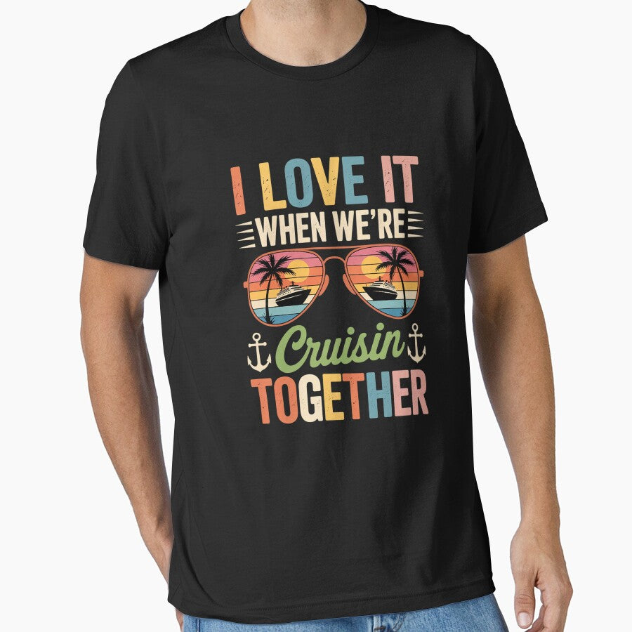 II love Cruise Squad Family Group Matching Summer Vacation by grounabslaninal
