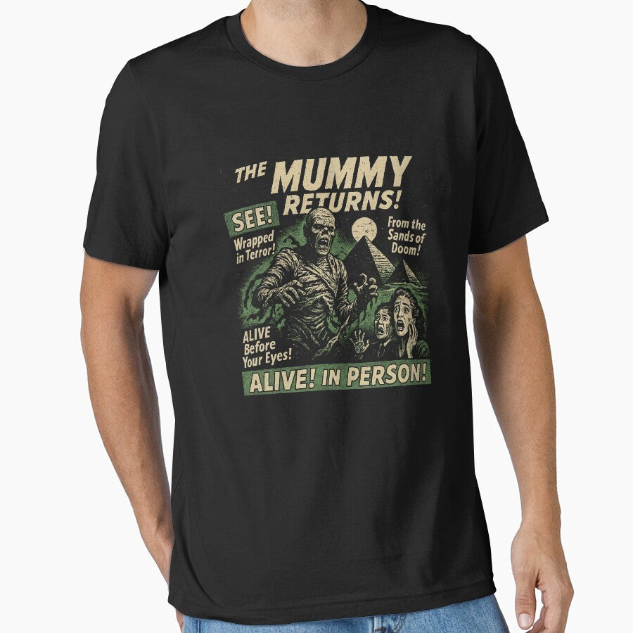 The Mummy Returns Movie Poster Vintage Halloween Gear by DynamicDesign
