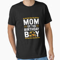 Mom Of The Birthday Boy Construction Matching Family by DigitaldeligArt