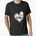 Volleyball Grammy Leopard Heart Family Matching by MythWoot