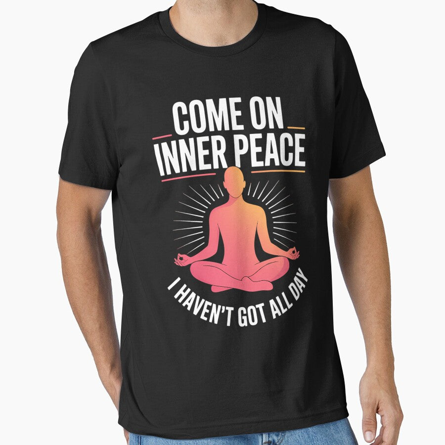 Peace Funny Yoga Joke by CookWorldLaughs