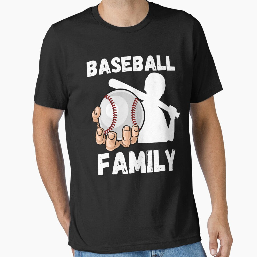 Funny Baseball Family Matching Family by JoshBulky