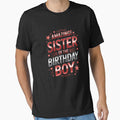 Sister of the Birthday Boy Matching Family Sister Party  2 by joyouartArt