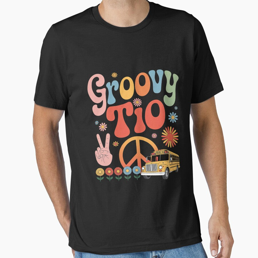 Groovy Tio Retro Matching Family Baby Shower Father's Day by Slwankol