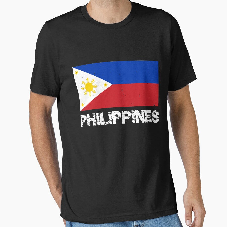 Philippines National Pride Filipino Flag Design by AllStarMerch