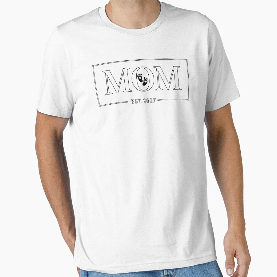 Mama Mom Est.2027 Expect Baby 2027 Mother 2026 New Mom 2027 by faridman