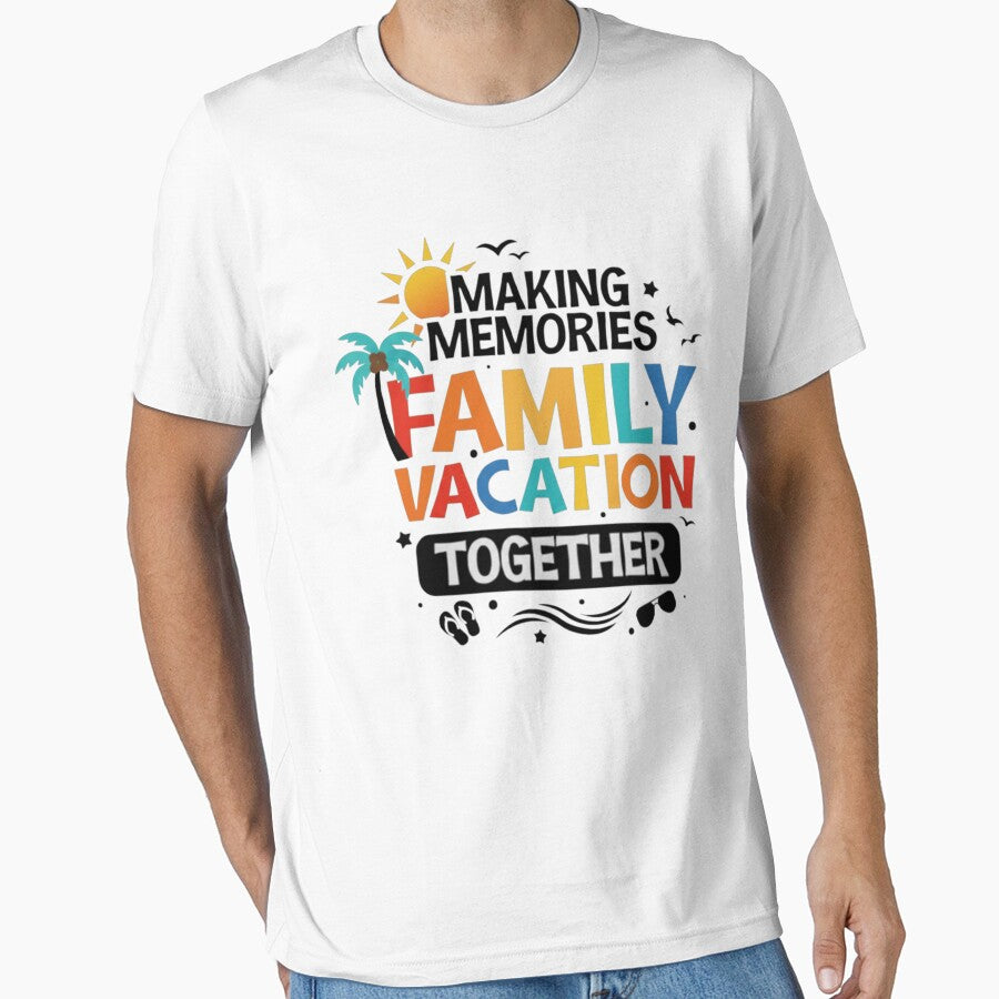 Family Trip ,Family Vacation Together Summer Beach Graphic by ascribbler19