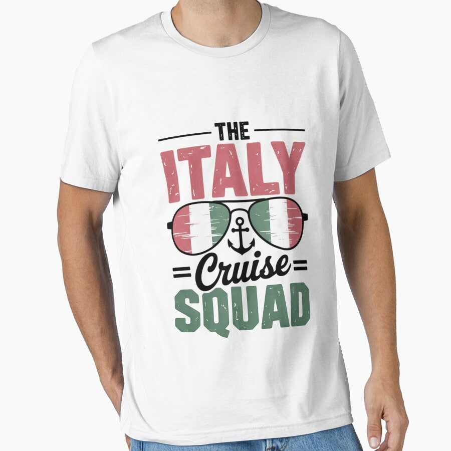 Italy Cruise Squad 2025 Italian Vacation Matching Family by RatCurry