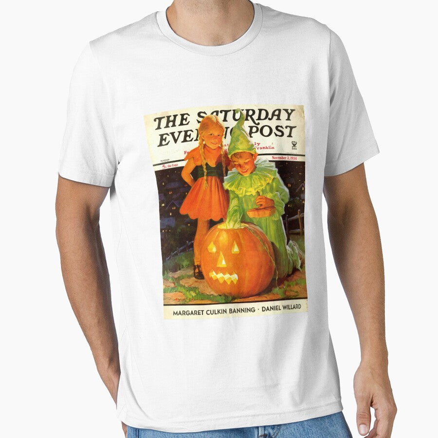 Vintage Halloween Magazine Cover by food-nostalgia