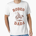 Rodeo Dada Western Cowboy Birthday Matching Family by StephenDDArt