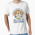 I'm Mostly Peace Love And Chickens Vintage Funny Yoga by Realme9876