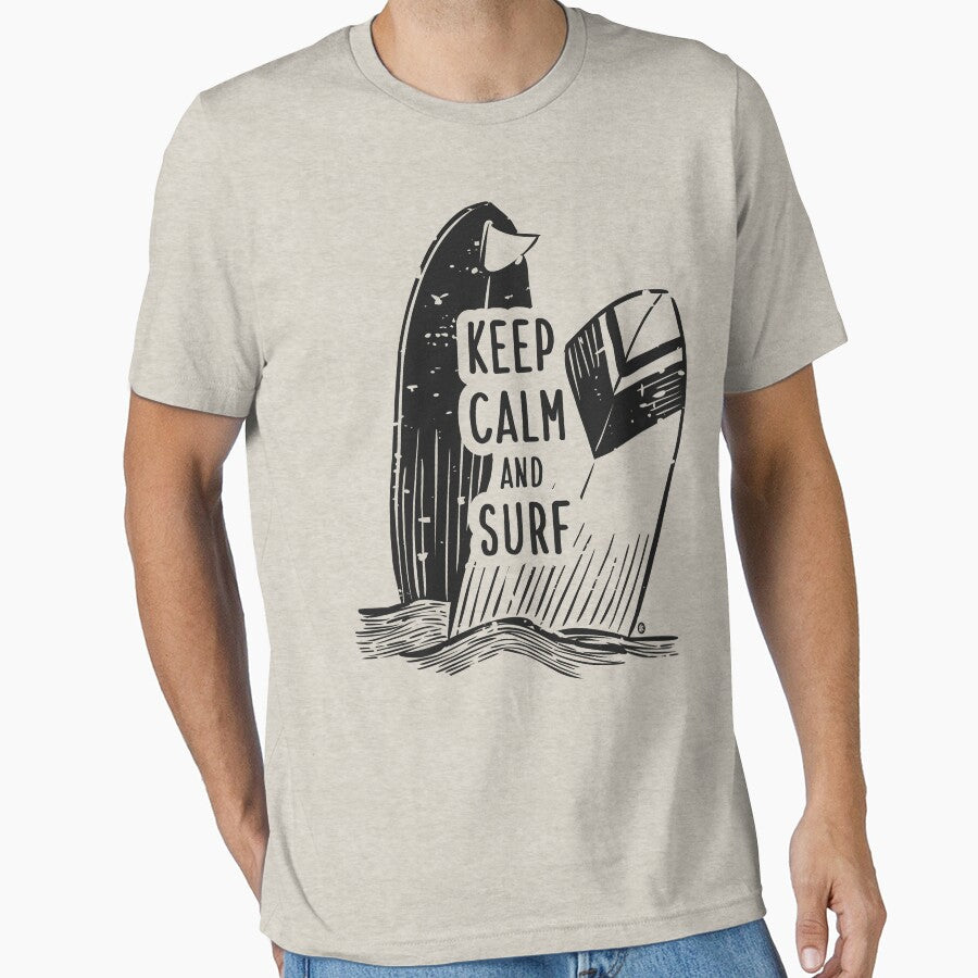Keep Calm and Surf / Enjoy Summer by Yuzik