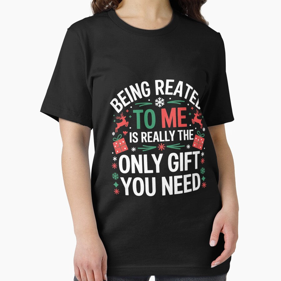 Being Related To Me Christmas Tee Family Couples Kids by KonstanKoraner