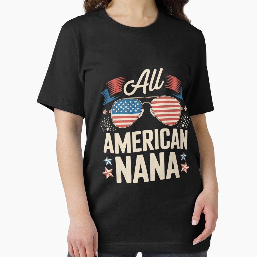 All American Nana 4th of July USA Family Matching Outfit by procionartss