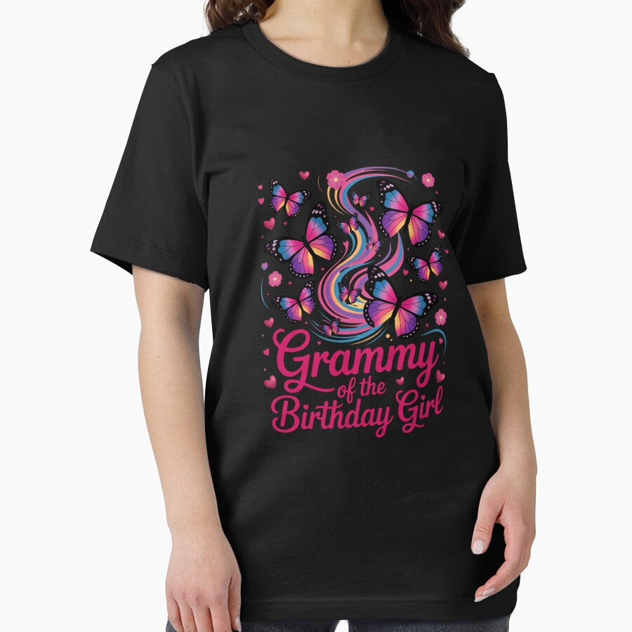 Grammy of The Birthday Girl Butterfly Party Family Matching by GasVille