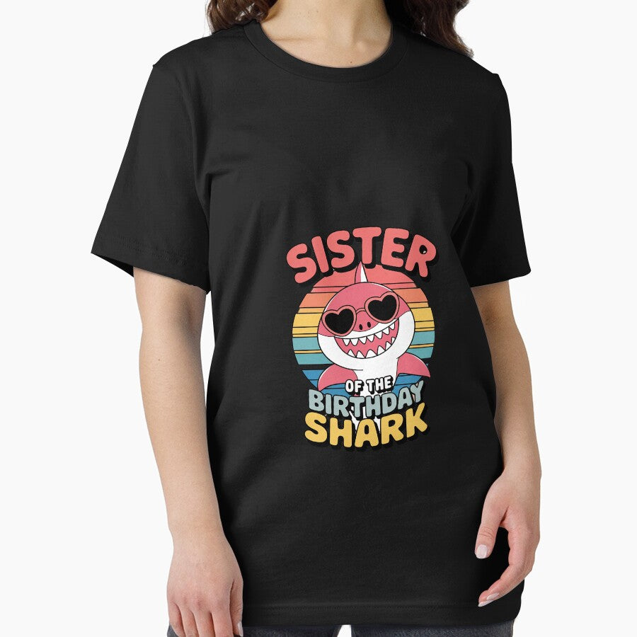 Sister of the Shark Birthday Matching Family 1 by PowAcademy
