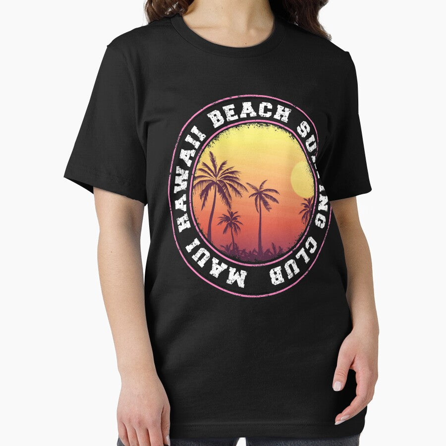 Maui Hawaii Beach Surfing Club surf outfit surfer by dJ-Design