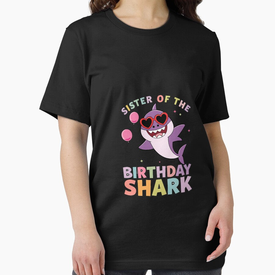 Sister of the Shark Birthday Sis Matching Family 1 by PowAcademy