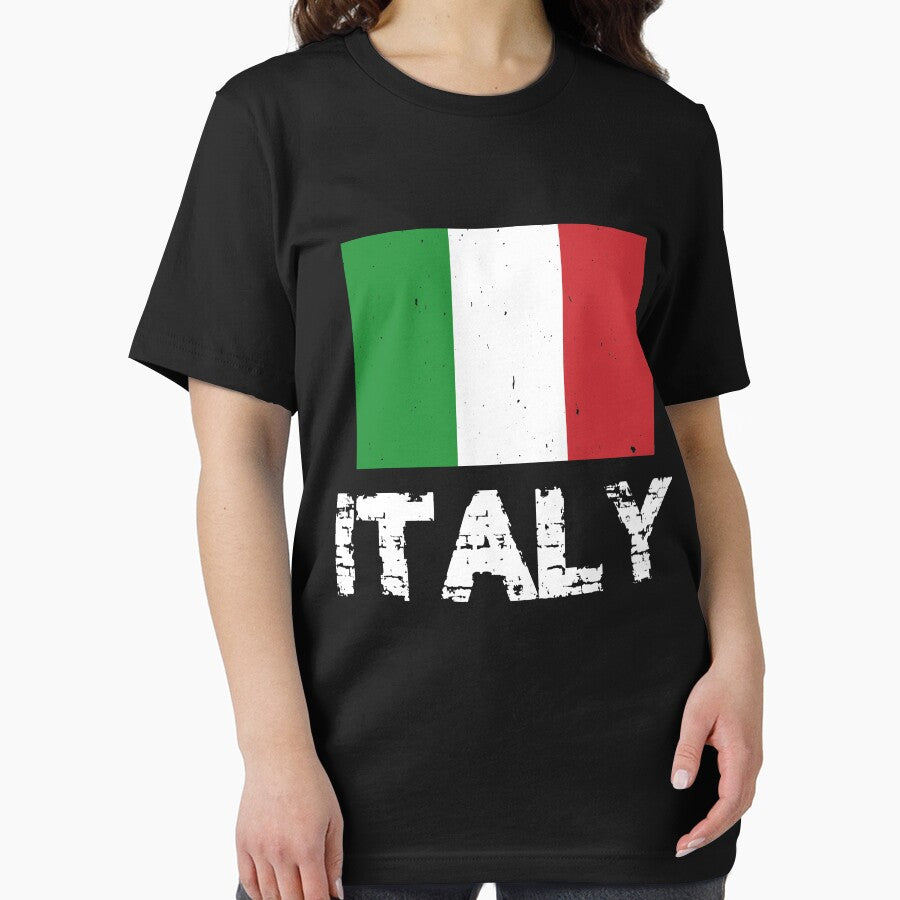 Italy National Pride Italian Flag Design by AllStarMerch