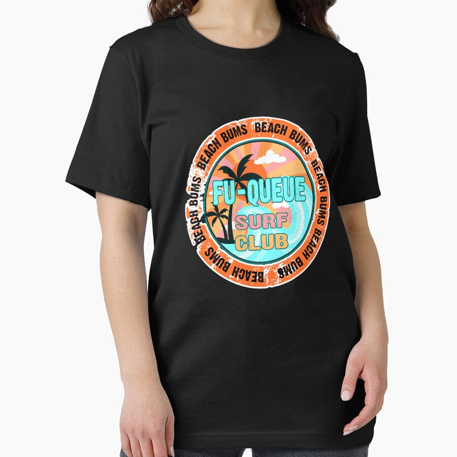 Funny Beach Bums Surf Club Design by Status71