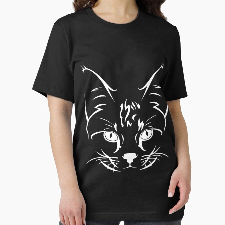 Abyssinian Cat - American Curl Cat Breed- funny cat -Murderous White Cat With Knife Gift Premium T-Shirt Classic T-Shirt by RGA98