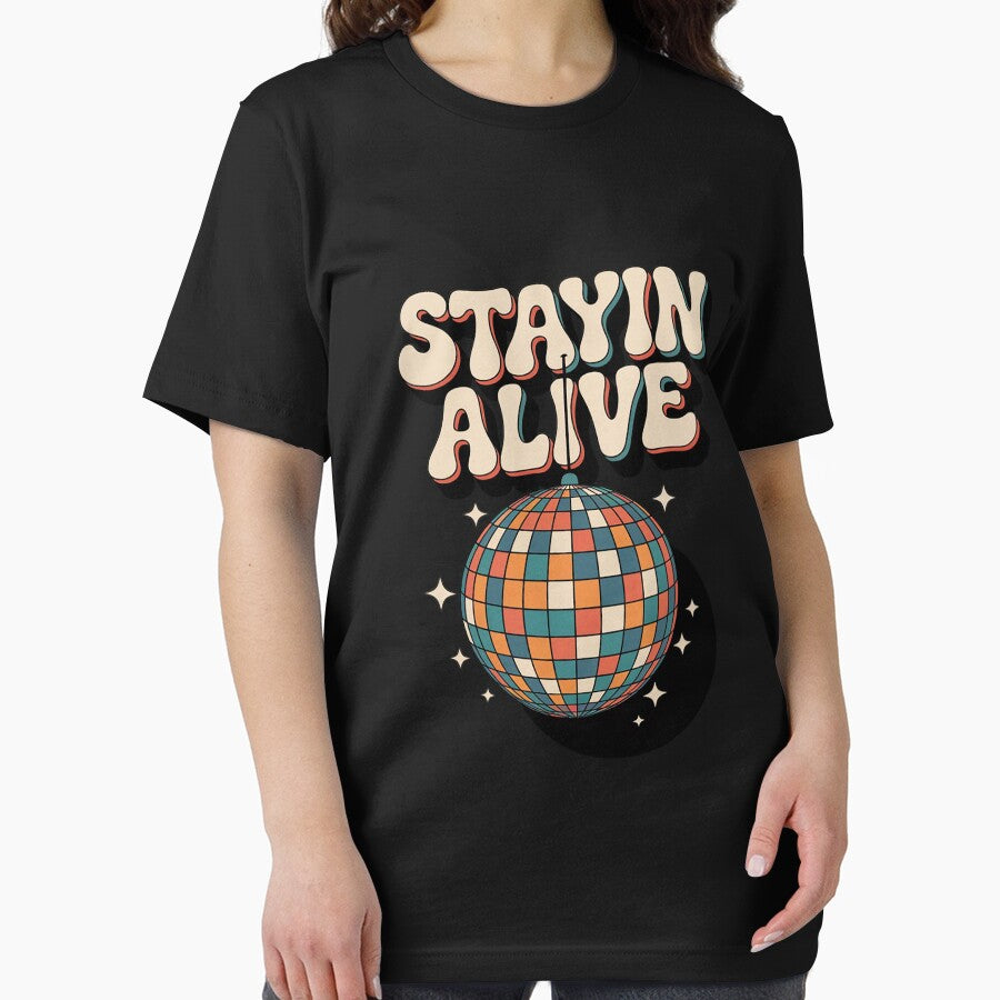 Stayin' Alive Bridesmaid Bride 80s Disco Bachelorette Party by ControlCenter