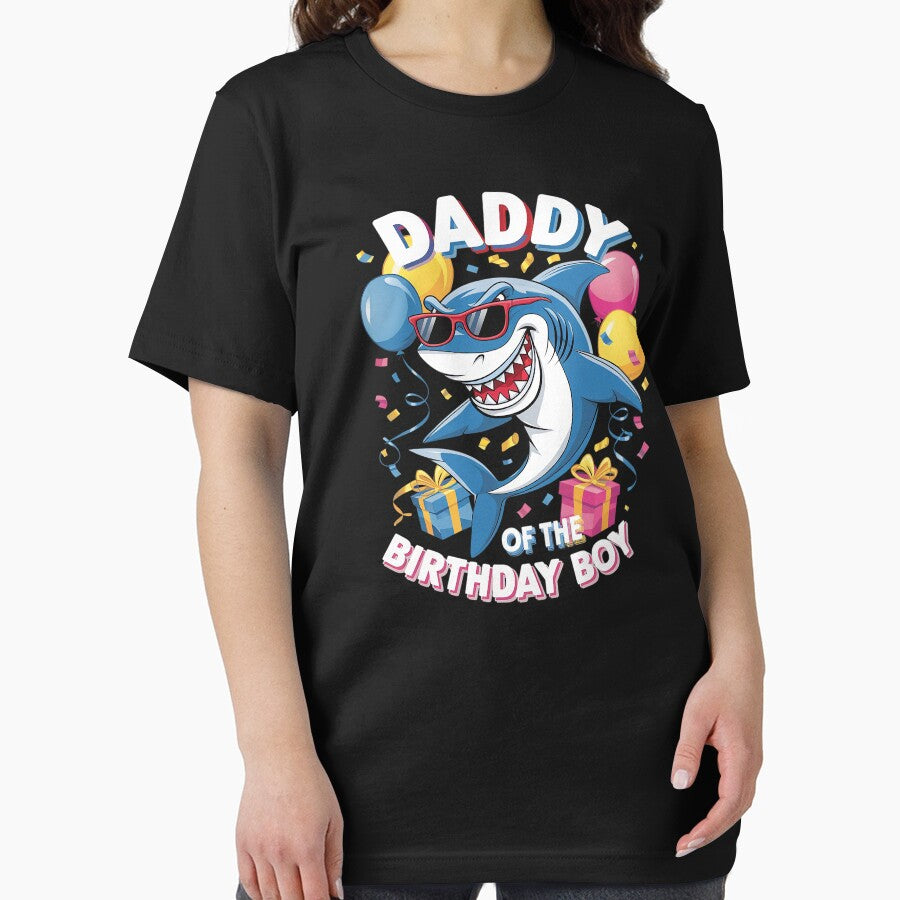 Daddy of the Birthday Boy Family Matching Party Shark 7 by SyntaxClaw